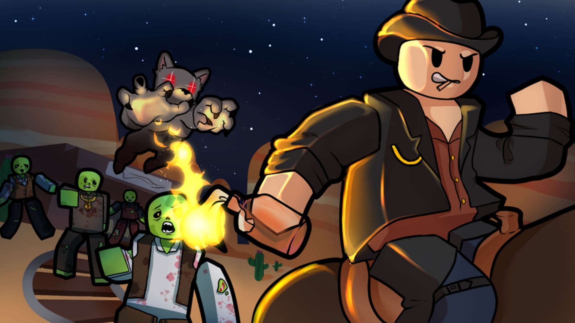 Official cover art of the game (Image via Roblox)